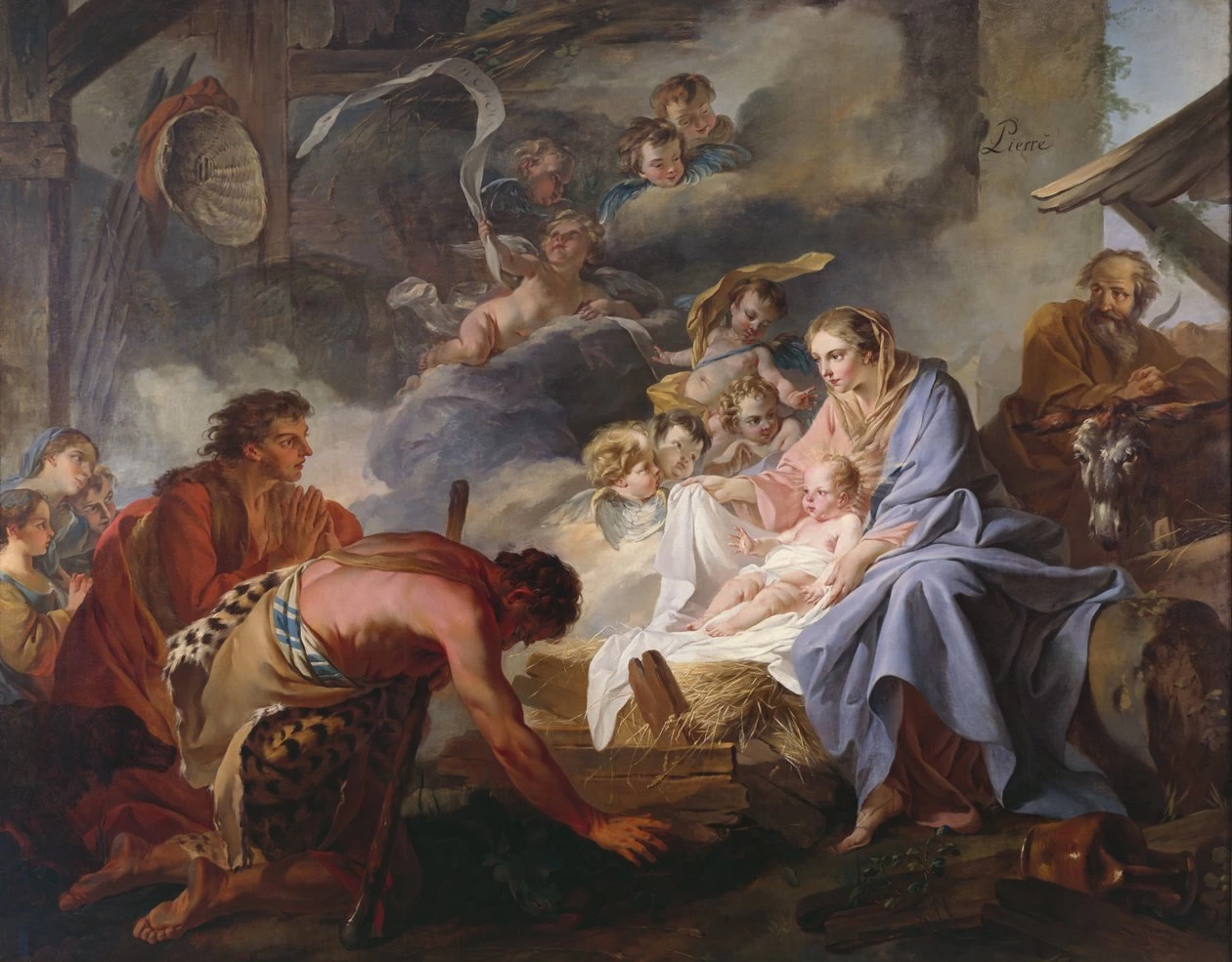 Adorazione dei pastori, 1745 - Detroit Institute of Arts